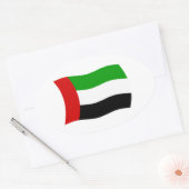 Autocollant du drapeau des Émirats arabes unis (Enveloppe)
