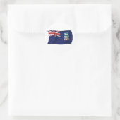 Autocollant du drapeau des îles Malouines (Sac)