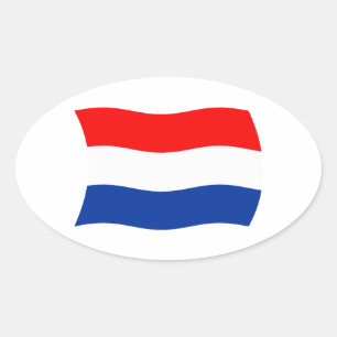 Autocollant du drapeau des Pays-Bas