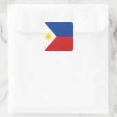 Autocollant du drapeau des Philippines (Sac)