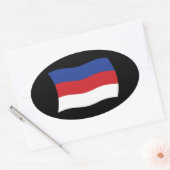 Autocollant du drapeau des Sorabes (Enveloppe)