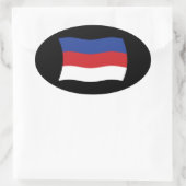 Autocollant du drapeau des Sorabes (Sac)