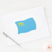 Autocollant du drapeau des Tatars de Crimée (Enveloppe)