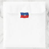 Autocollant du drapeau d'Haïti (Sac)