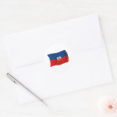 Autocollant du drapeau d'Haïti (Enveloppe)
