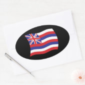 Autocollant du drapeau d'Hawaii (Enveloppe)