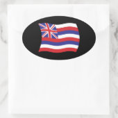 Autocollant du drapeau d'Hawaii (Sac)