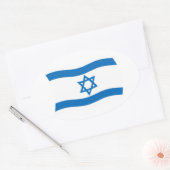 Autocollant du drapeau d'Israël (Enveloppe)