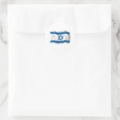 Autocollant du drapeau d'Israël (Sac)