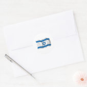 Autocollant du drapeau d'Israël (Enveloppe)