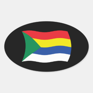 Autocollant du drapeau druze