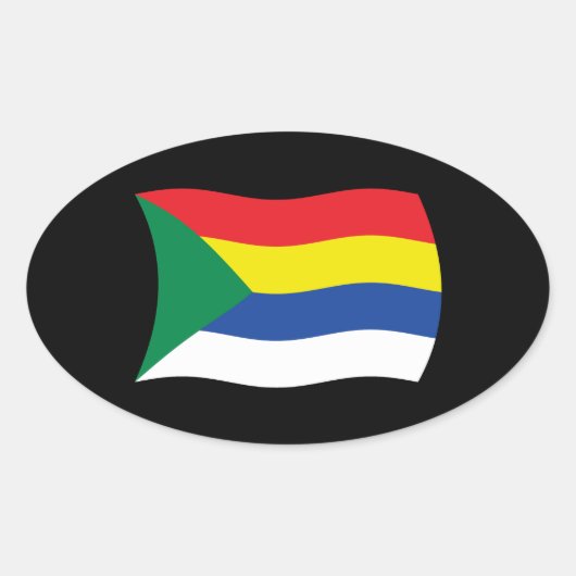 Autocollant du drapeau druze (Devant)