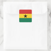Autocollant du drapeau du Ghana (Sac)