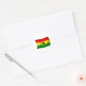 Autocollant du drapeau du Ghana (Enveloppe)
