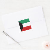 Autocollant du drapeau du Koweït (Enveloppe)