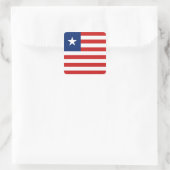 Autocollant du drapeau du Liberia (Sac)