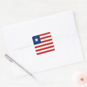 Autocollant du drapeau du Liberia (Enveloppe)