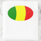 Autocollant du drapeau du Mali (Sac)