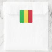 Autocollant du drapeau du Mali (Sac)