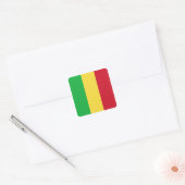 Autocollant du drapeau du Mali (Enveloppe)
