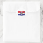 Autocollant du drapeau du Missouri (Sac)