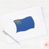 Autocollant du drapeau du Nevada (Enveloppe)