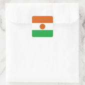 Autocollant du drapeau du Niger (Sac)