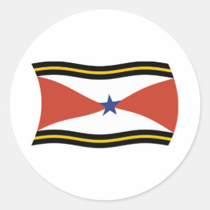 Autocollant du drapeau du peuple Akha