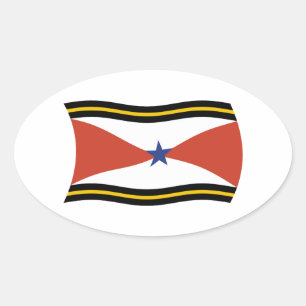 Autocollant du drapeau du peuple Akha