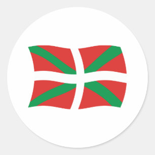Autocollant du drapeau du peuple basque