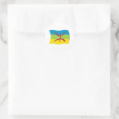 Autocollant du drapeau du peuple berbère (Sac)