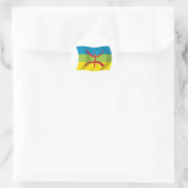 Autocollant du drapeau du peuple berbère (Sac)