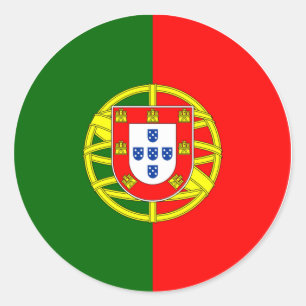 Autocollant du drapeau du Portugal – Fierté portug