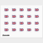 Autocollant du drapeau du Royaume-Uni (Feuille)