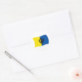 Autocollant du drapeau du sikhisme (Enveloppe)