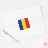 Autocollant du drapeau du Tchad (Enveloppe)
