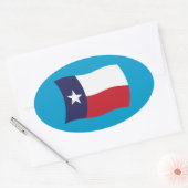 Autocollant du drapeau du Texas (Enveloppe)