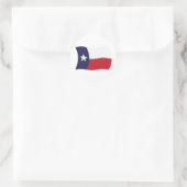 Autocollant du drapeau du Texas (Sac)