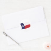 Autocollant du drapeau du Texas (Enveloppe)
