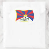Autocollant du drapeau du Tibet (Sac)