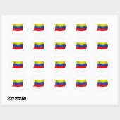 Autocollant du drapeau du Venezuela (Feuille)
