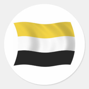 Autocollant du drapeau garifuna