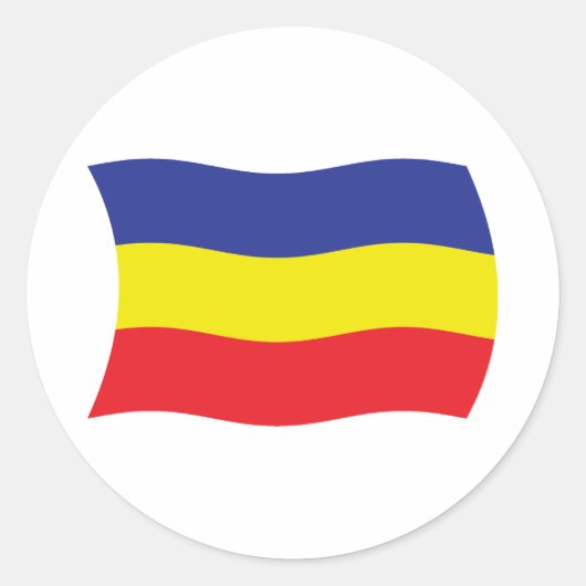 Autocollant du drapeau khmer Kampuchea Krom (Devant)
