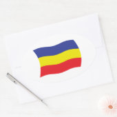 Autocollant du drapeau khmer Kampuchea Krom (Enveloppe)