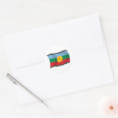 Autocollant du drapeau mapuche (Enveloppe)