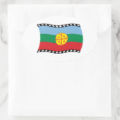 Autocollant du drapeau mapuche (Sac)