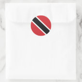 Autocollant du drapeau national de Trinité-et-Toba (Sac)