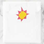 Autocollant du drapeau novial (Sac)