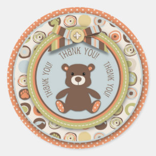 Autocollant du garçon TY d'ours d'ours