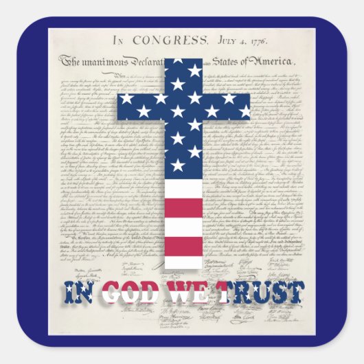 Autocollant du Jour de l'Indépendance (Devant)